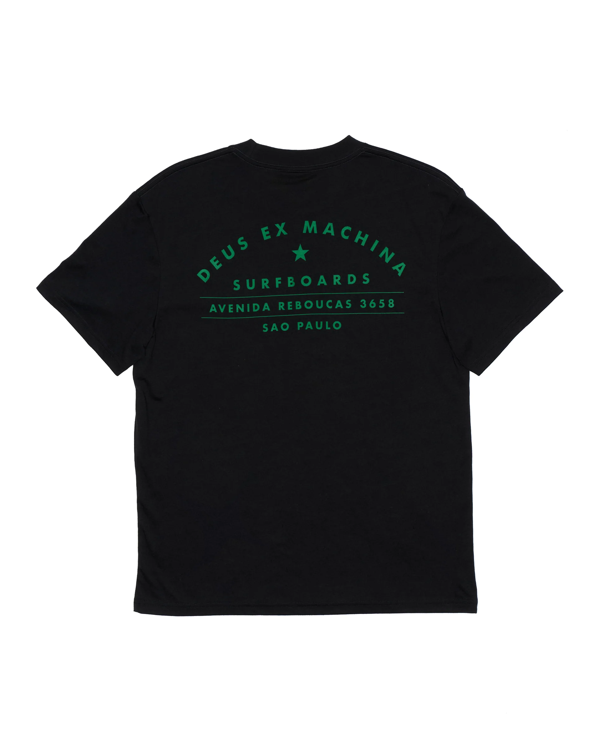 Sao Paulo Surf Address Tee - Black - Image 7