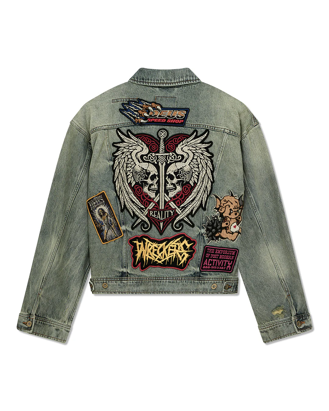 Sasafras Jacket - Dirty Denim - Image 6