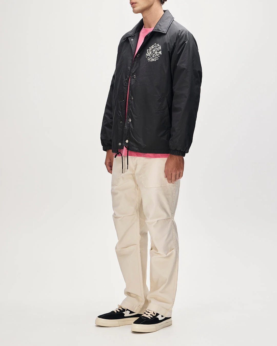 Scrawler Coach Jacket - Anthracite - Image 6