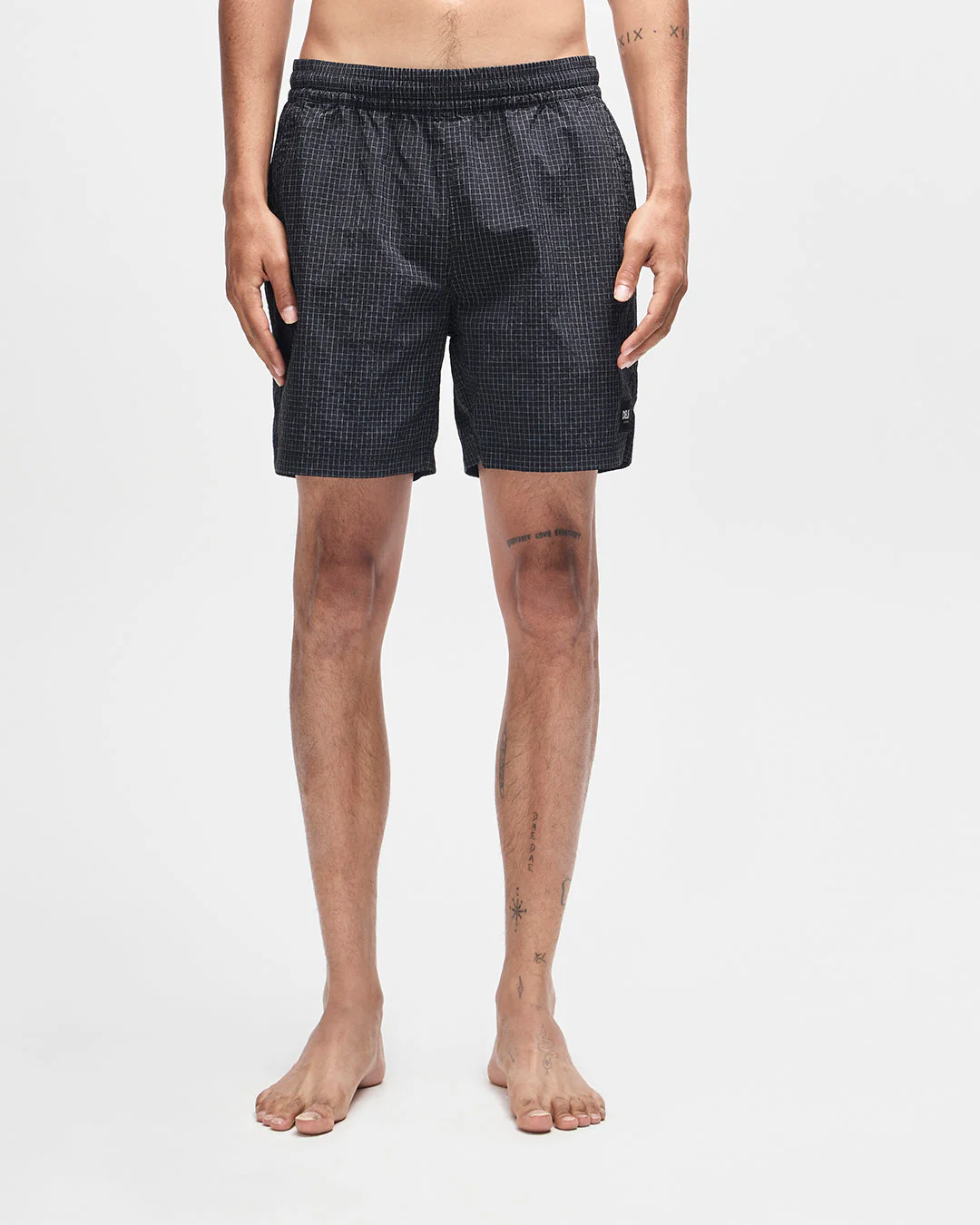 Service Mesh Swim Short - Black
