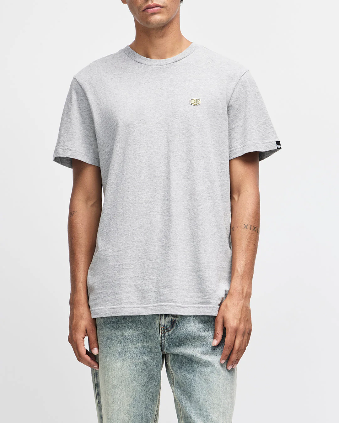 Shield Standard Tee - Grey Marle