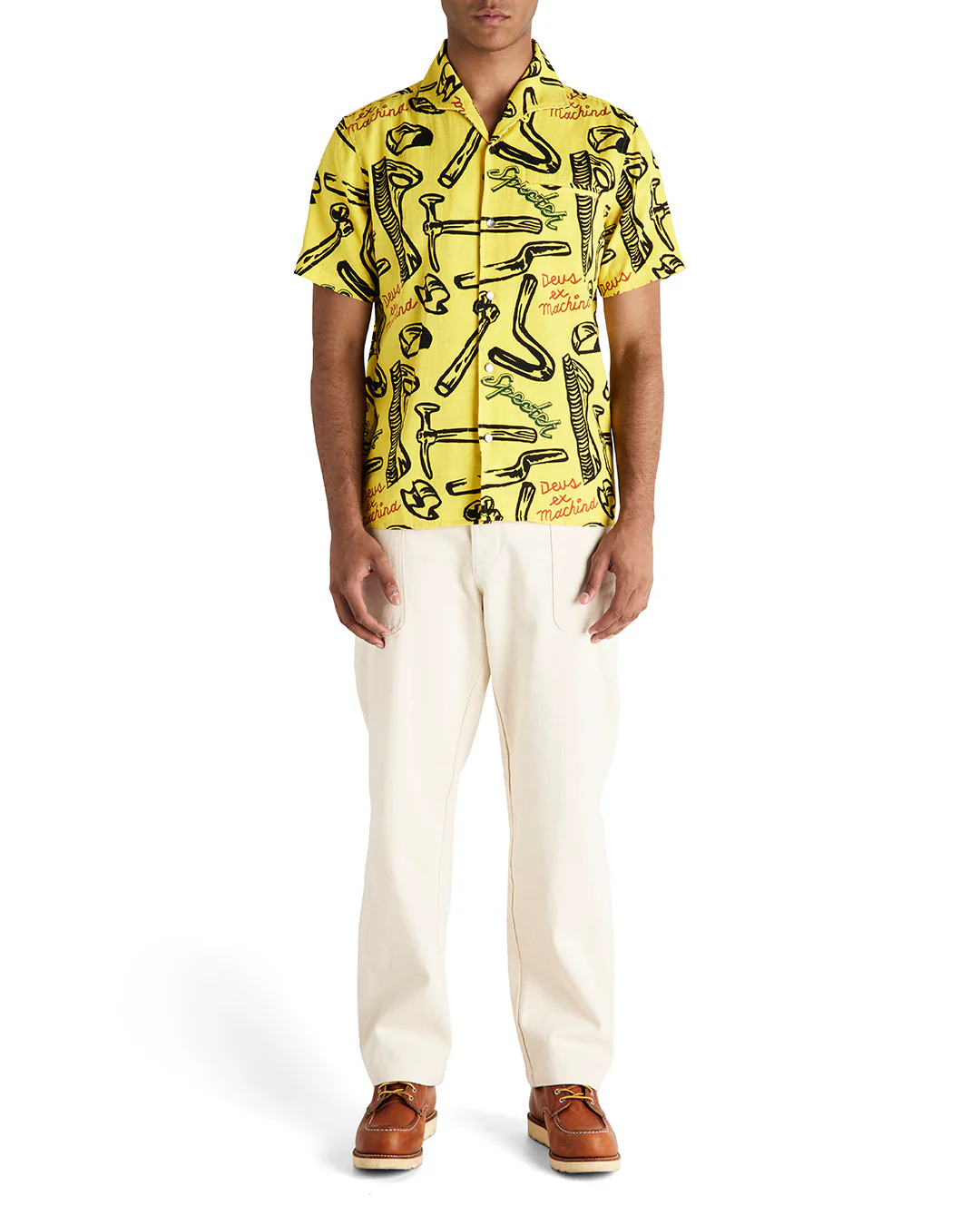 Specter Tools Ss Shirt - Canary Yellow - Image 3