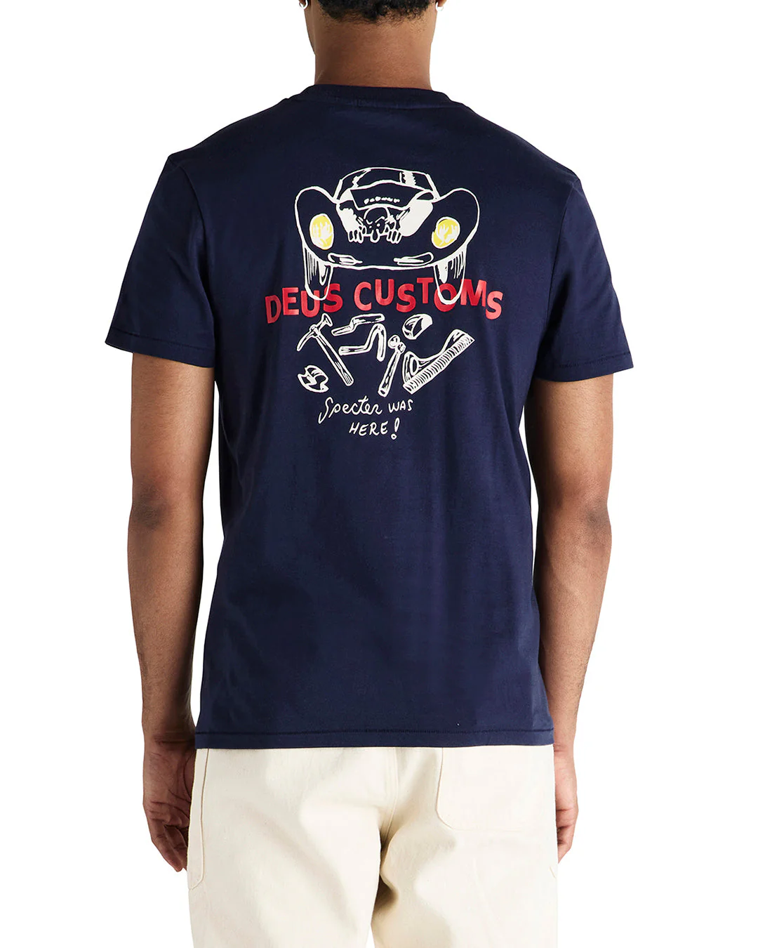 Specter Workshop Tee - Azure Navy - Image 2