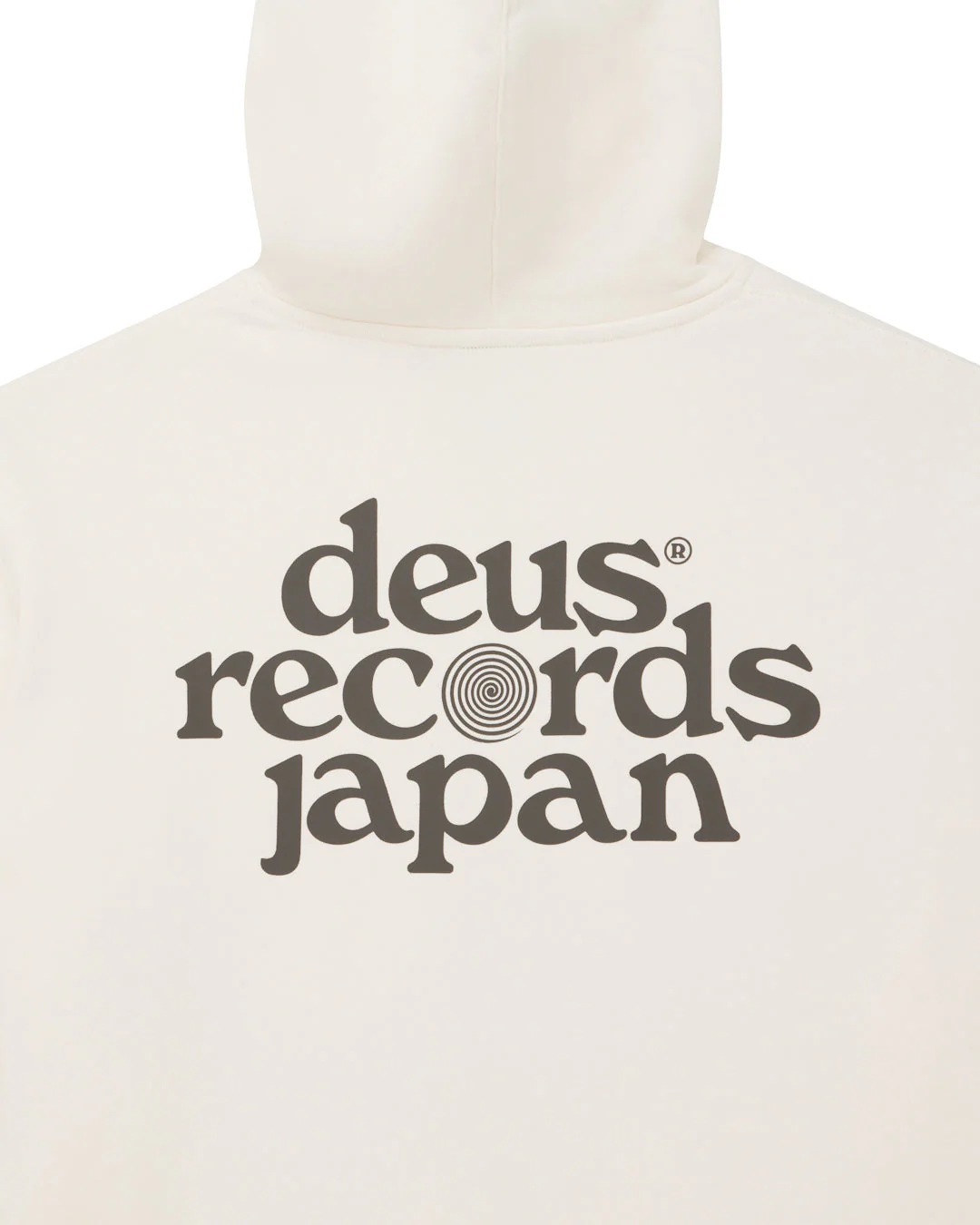 Strata Zip Hoodie - Dirty White - Image 10