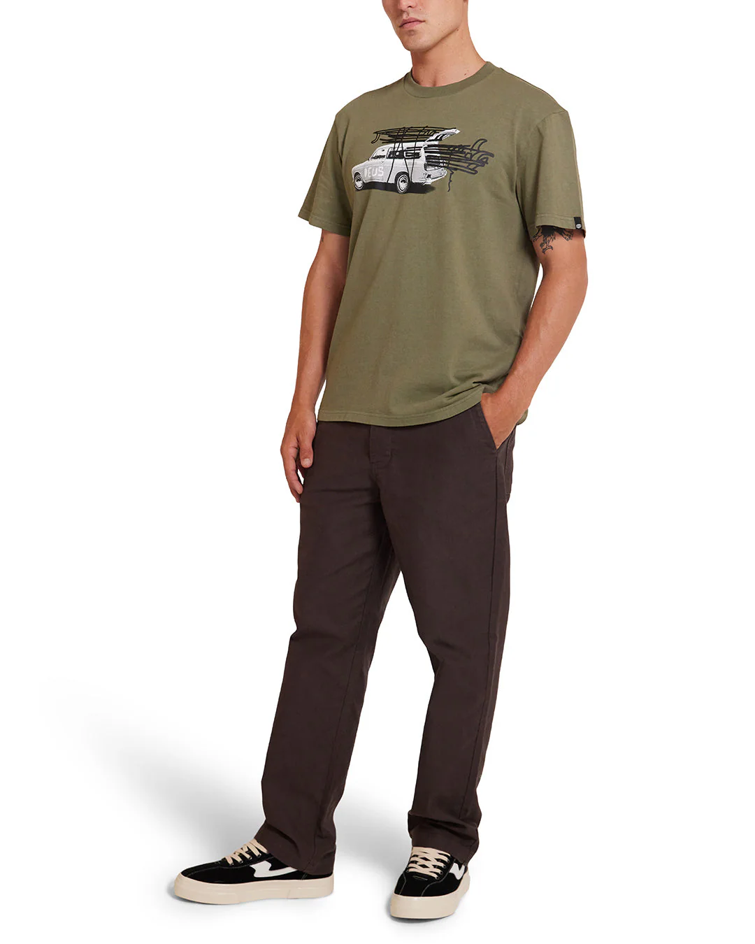Surwagon Tee - Pine - Image 6