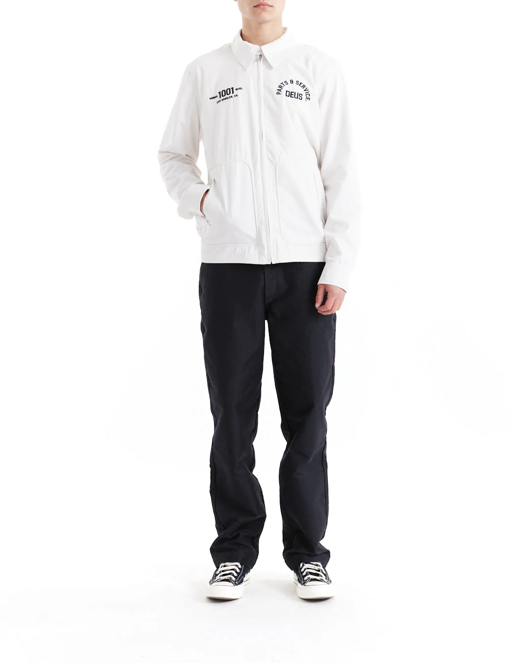 Teller Drizzler Jacket - Vintage White - Image 3