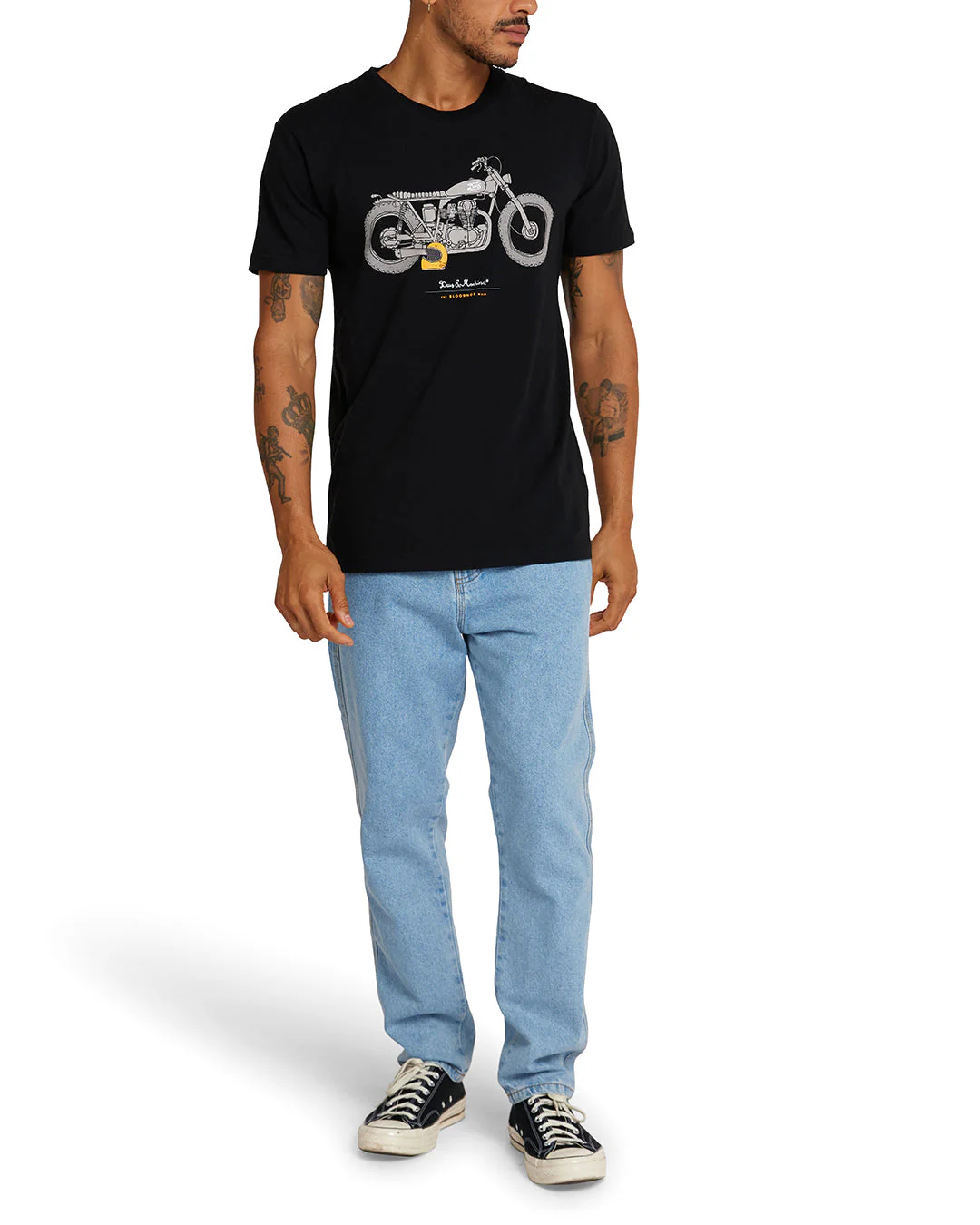 The Bloodnok Tee - Black - Image 5