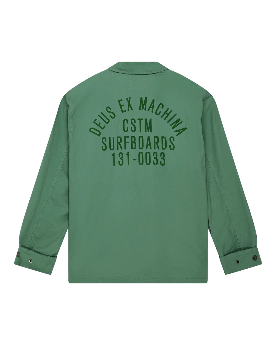 Tommy Poplin Surf Shirt - Shale Green - Image 6