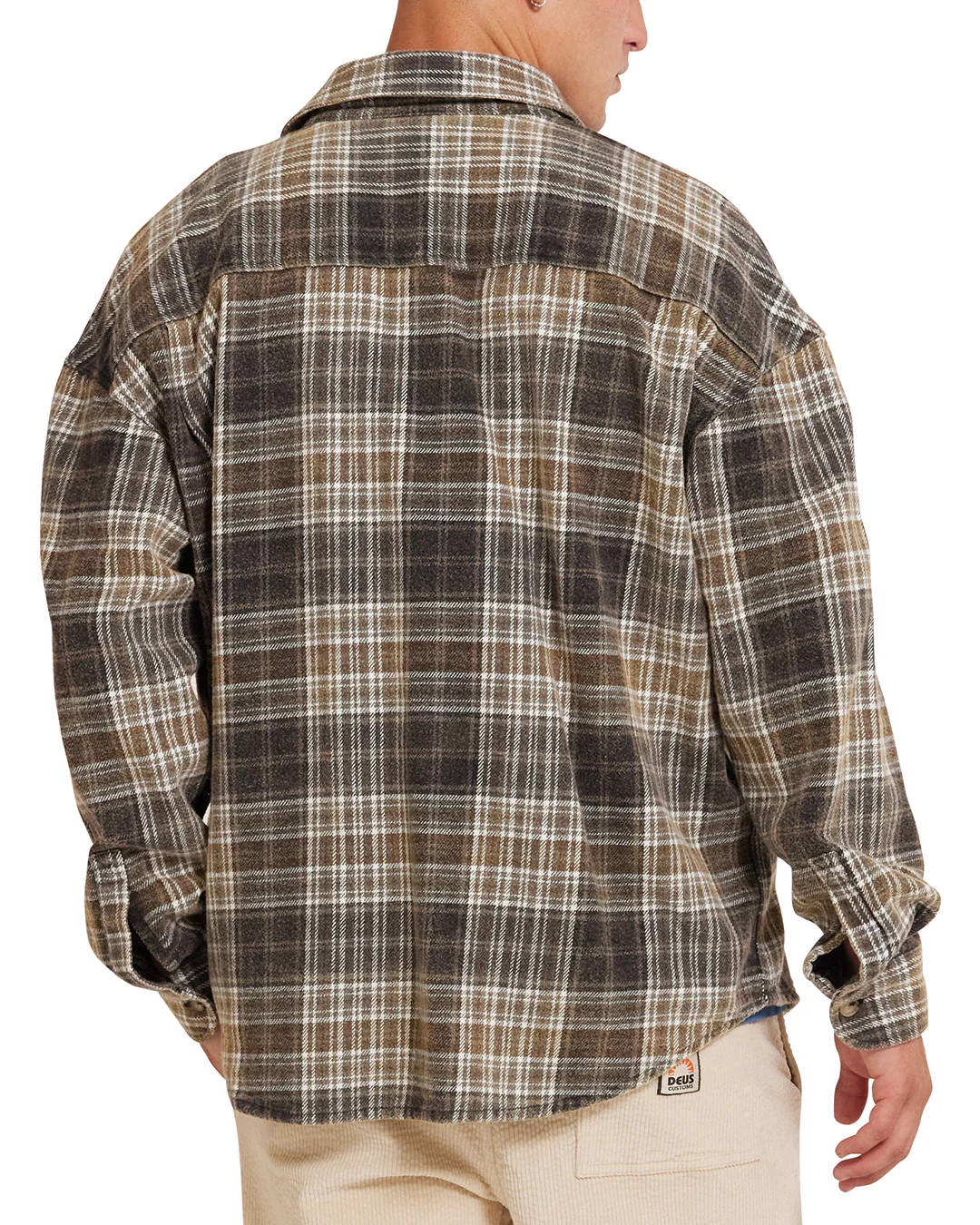 Vacay Check Shirt - Grey Check - Image 2