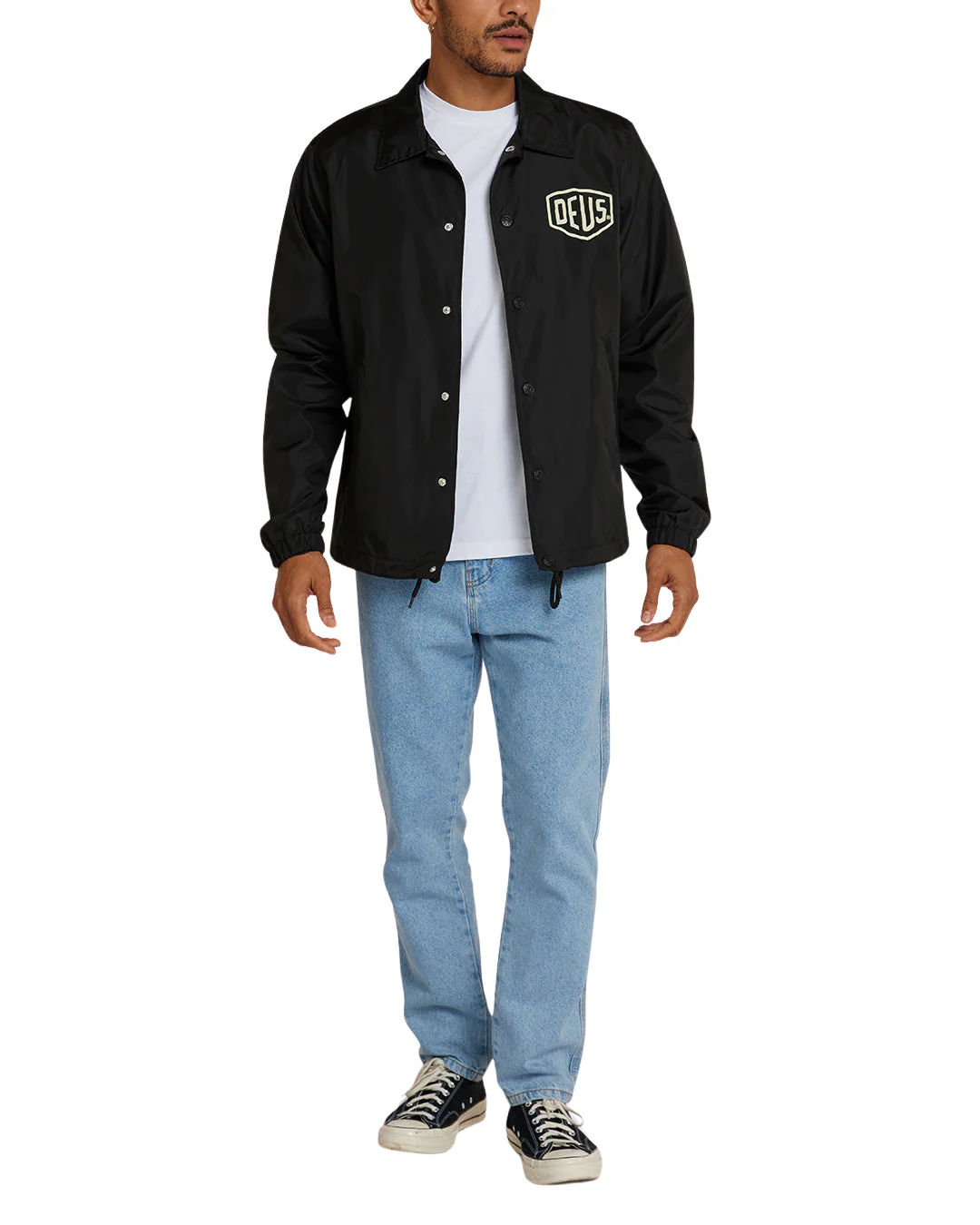 Venice Coach Jacket - Black - Image 5