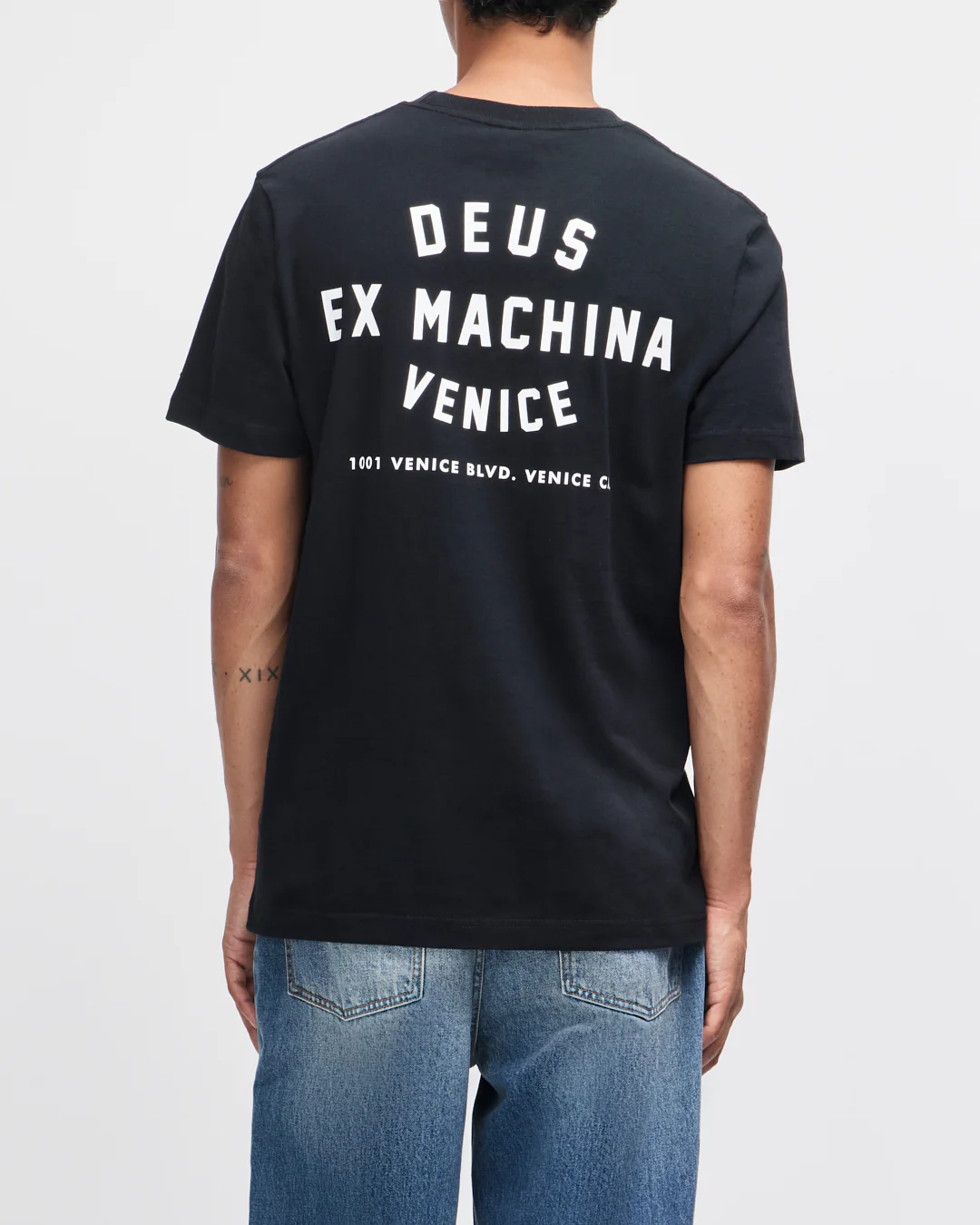 Venice Skull Tee - Black - Image 2