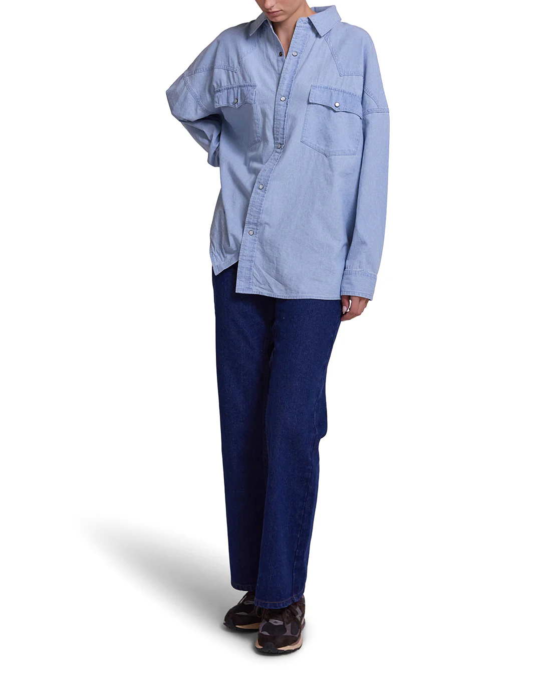 Wenders Shirt - Light Wash Chambray - Image 5