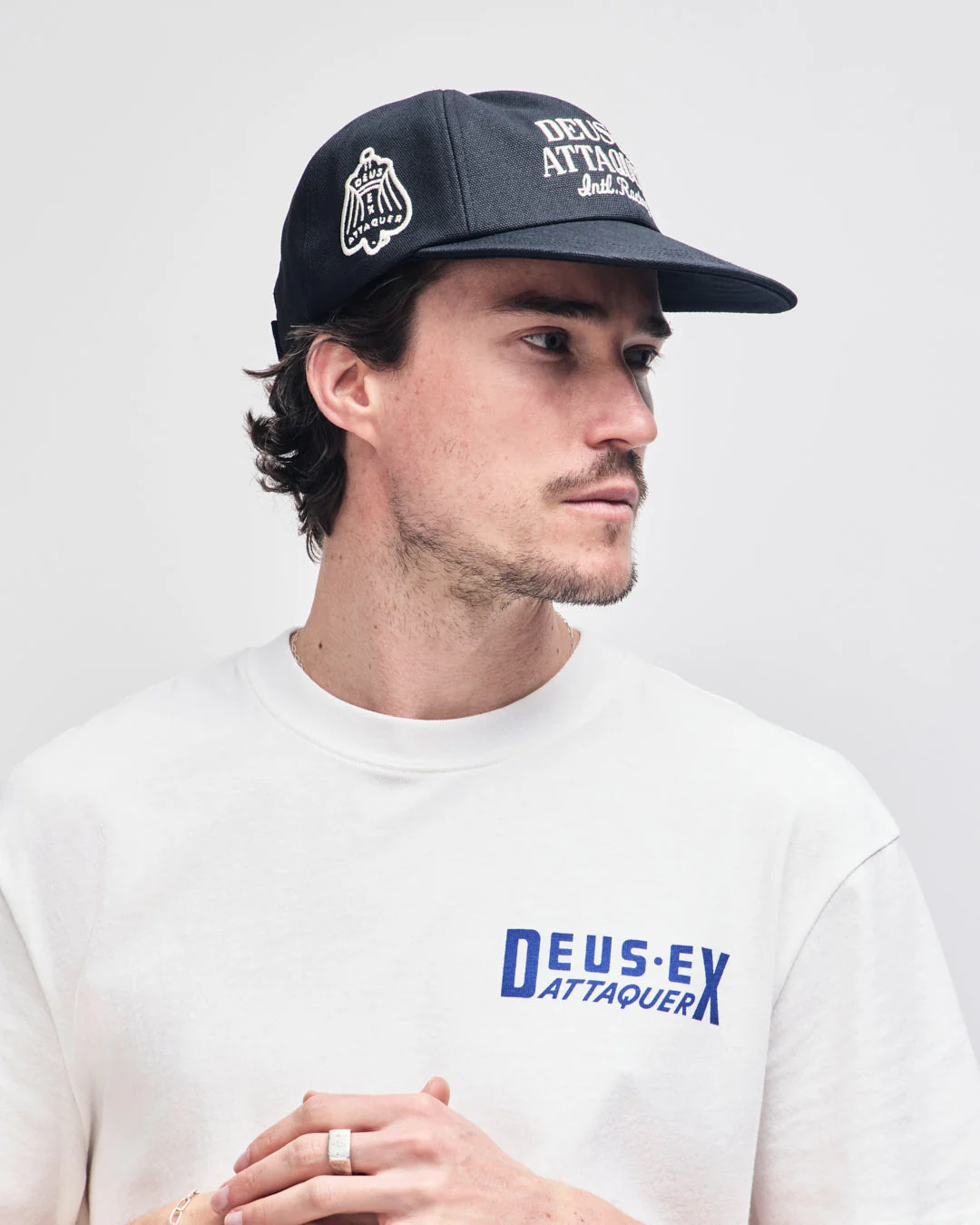 Deus Ex Attaquer Wreckless Canvas Cap - Black - Image 3